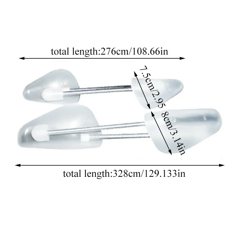 Adjustment shoes Stretcher Durable Shaped Fixed Shoe Tree Men Women Plastic Expander Shoes support  Prevent Deformation