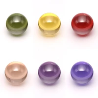 10pcs size 4 012mm round shape peridot color garnet violet synthetic cubic zircon stone