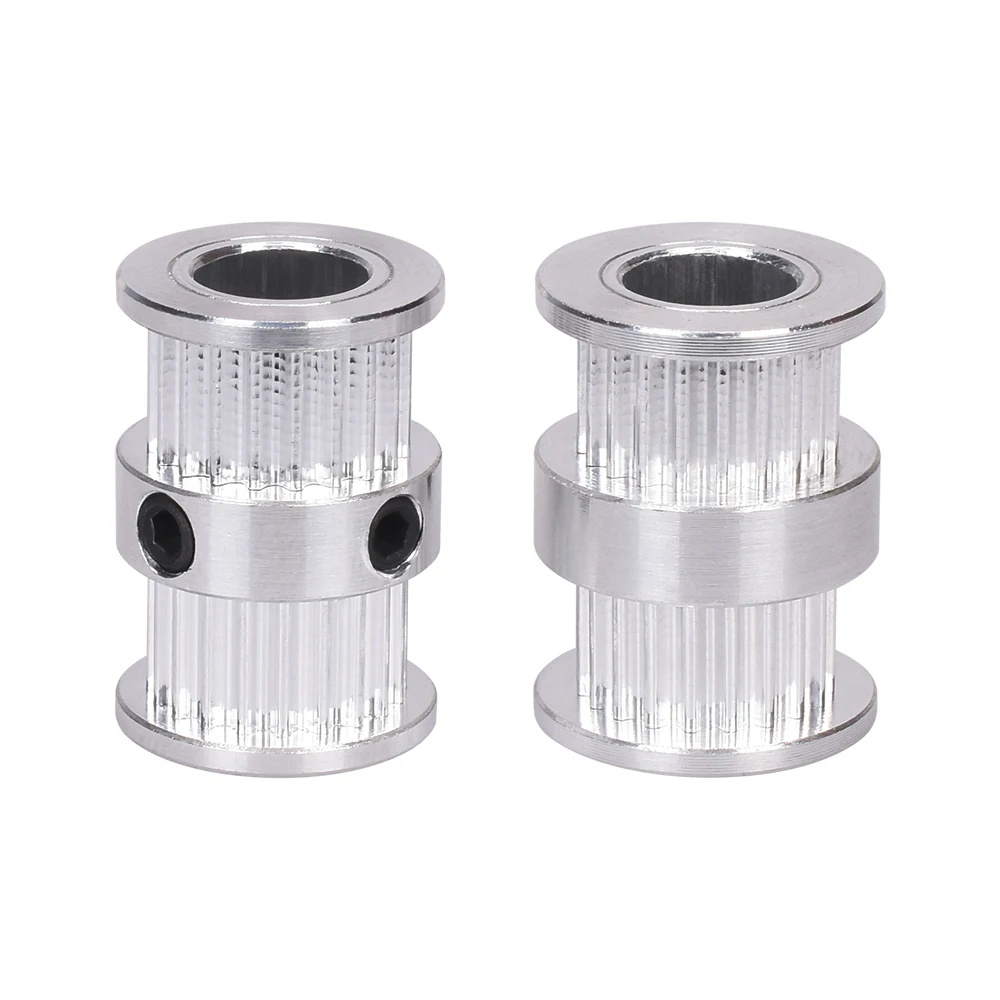 Высококачественный зубчатый шкив GT2 двойной с круглой головкой синхронное