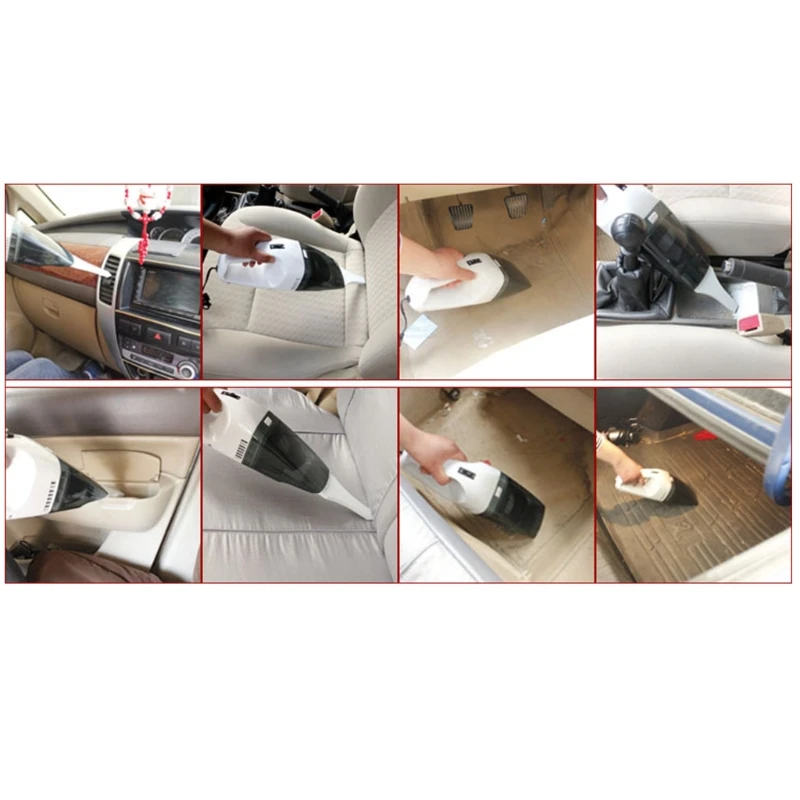 

Car Vacuum Hand Held Car Vacuum Dust Busters Rechargeable Wet Dry Vacuums Portable Vacuum Cleaners for Car Pet and Homes