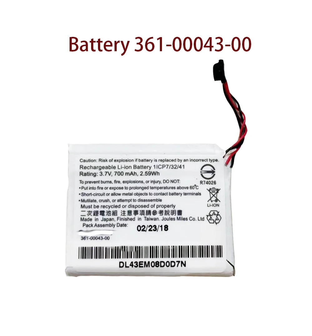 Original Battery lithium 361-00043-00 Charge battery life power energy For Garmin edge 520 820 500 520plus replacement