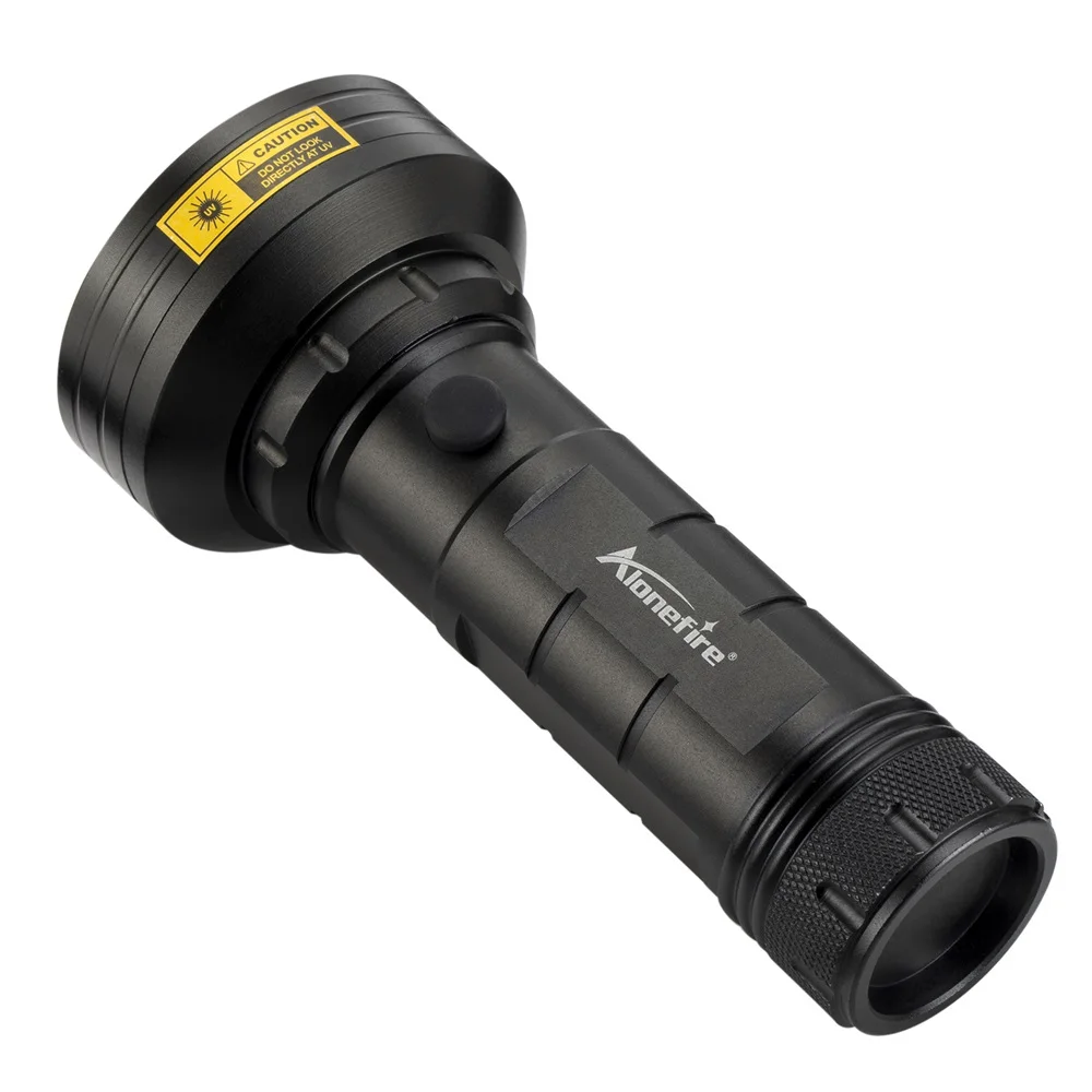 ALONEFIRE 68 светодиодный высокой мощности UV светильник 395nm вспышка Ультрафиолетовый