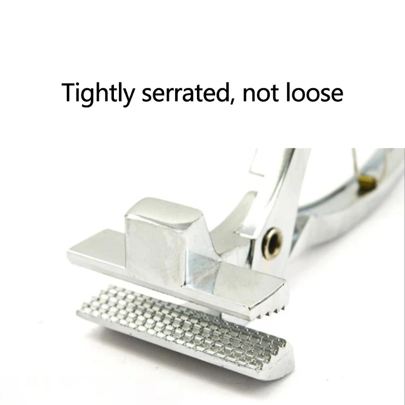 

Wide 6cm Alloy Art Tool Professional Canvas Pliers with Spring Return Handle, Mating Jaws, Canvas Stretching Tool R7UB