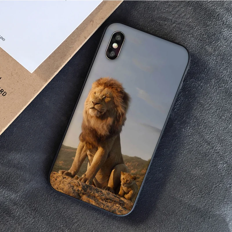 Чехол для iphone 11 Lion Alpha мужской чехол с милым дизайном аксессуары телефонов iPhone 8 7 6