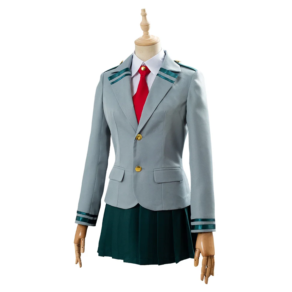 Костюм для косплея моя геройская Академия Boku no Hero очако урарака костюм Asui Tsuyu