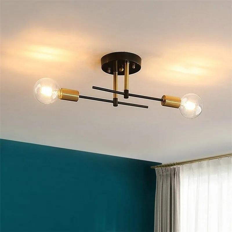 Современное домашнее украшение в скандинавском стиле железный светильник