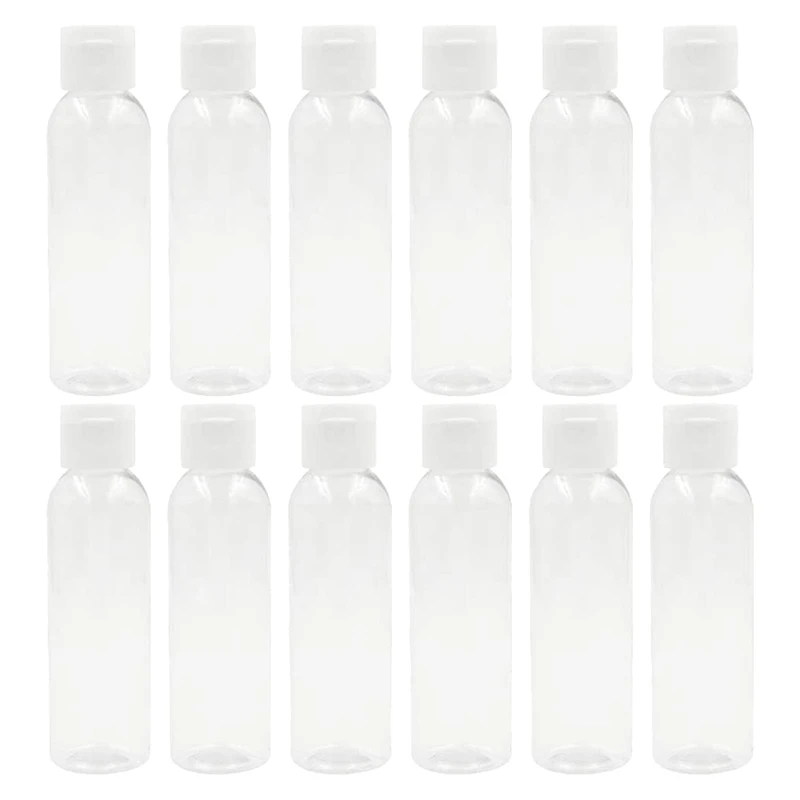 

20Pcs 100Ml Bottle PET Liquid Shampoo Clear Makeup Container Lotion Multifunctional Travel Bottle Empty Cosmetic Containers