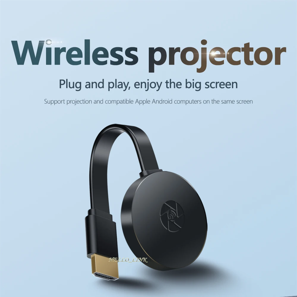 2 4G беспроводной Wi-Fi дисплей на экране устройство 1080 HDMI ресивер DLNA Airplay Miracast iOS Android
