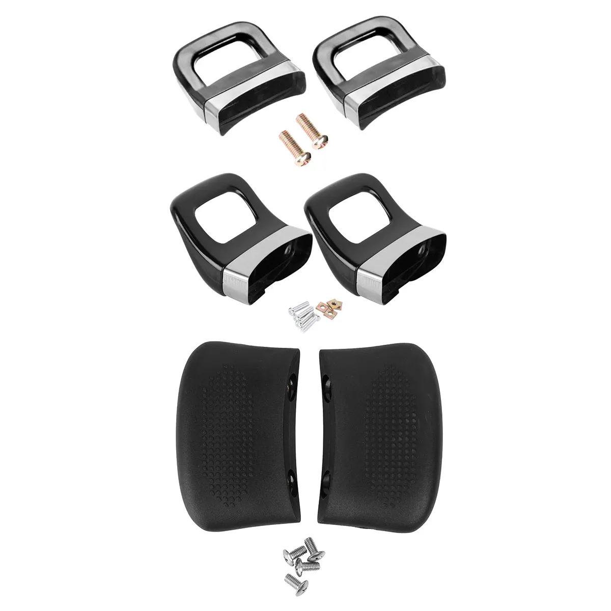 Бакелитовые металлические ручные ручки короткие боковые 2 шт. кухонные