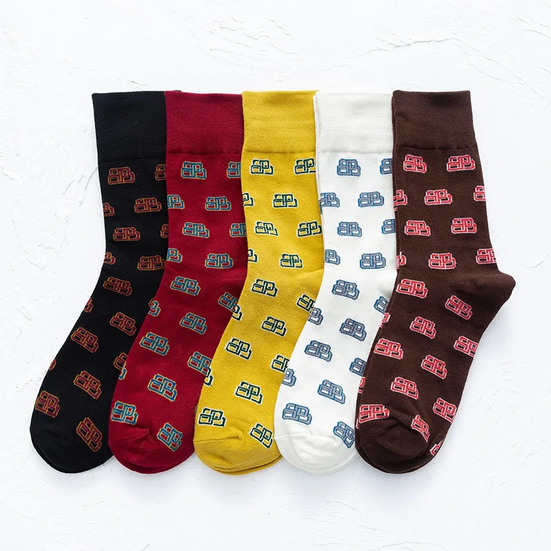 

Fashion Cotton Cute Long Winter Socks Women Funny Aesthetic Warm Designer Socks Set Kawaii Harajuku Art Streetwear Socken