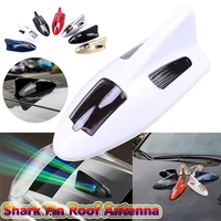 universal solar energy shark fin roof antenna no function dummy decorative aerial car accessories for bmwhondatoyotakia