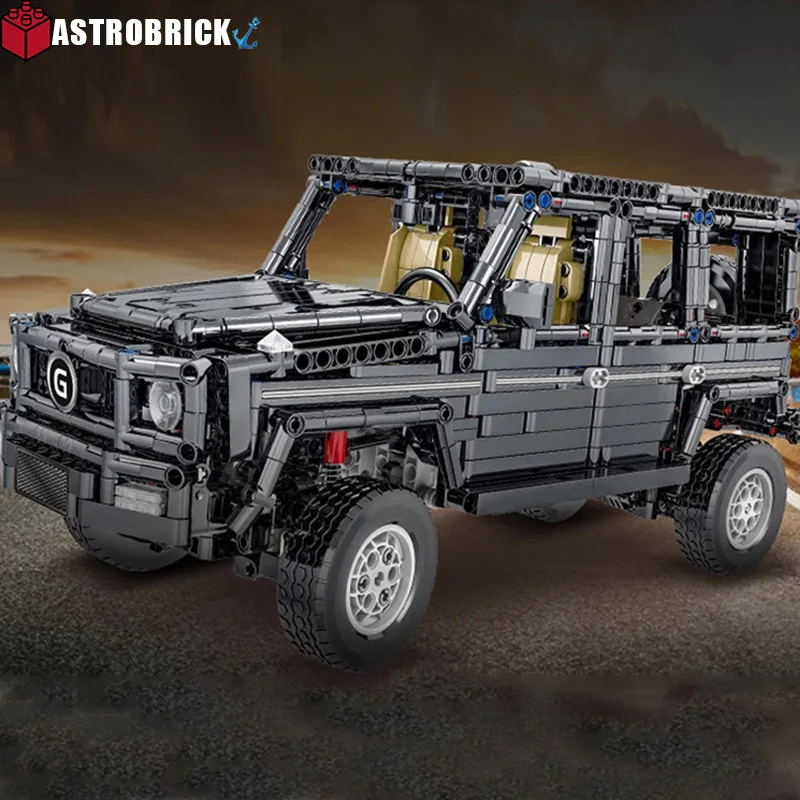 

SUV Car G63 Building Blocks High-tech Vehicle City Off-Road Car 3D Model Brick Toys For Children Birthday Gifts 850PCS