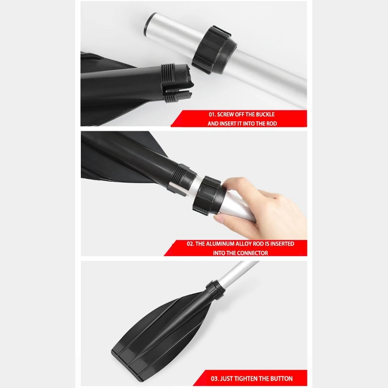 

4Pcs Paddle Paddles Accessories Rubber Boat Inflatable Boat Paddle Board Paddle Kayak Paddle