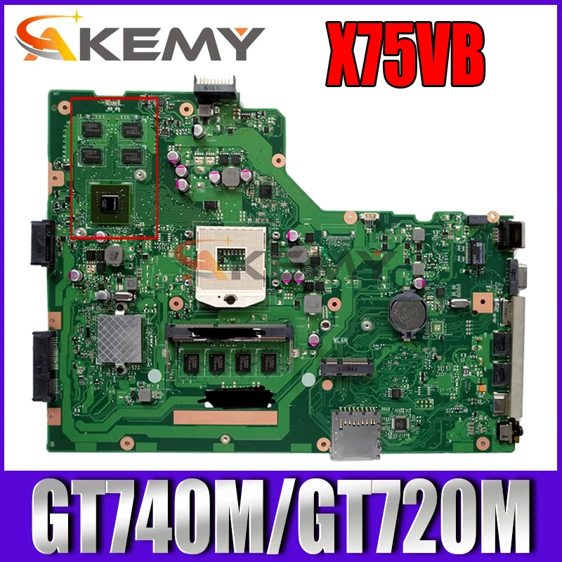   Akemy X75VB   ASUS X75VB X75VD X75V,    HM70 4GB-RAM GT740M/GT720M