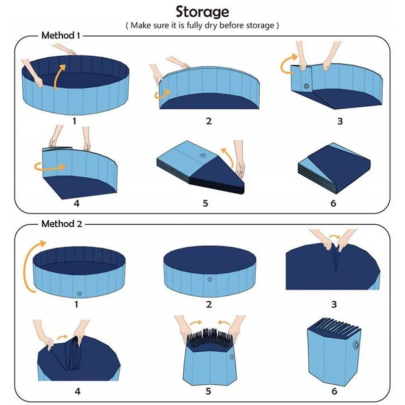 

Dog Swimming Pool Foldable Pet Pool Bath Swimming Tub Bathtub Outdoor Collapsible Bathing Pool For Dogs Cats Kids Accessories