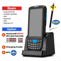 honeywell 1d 2d android 9 pos pda rugged handheld terminal pda data collector qr barcode scanner inventory wireless 4g gps nfc