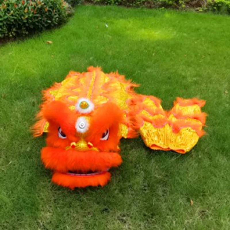 

Lion Dance Mascot Costume Pants o For Boys Girl Children 5-12 Age Cartoon Family Props Outfit Dress Party Carnival Festivall