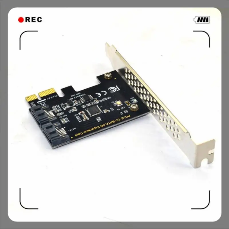 Адаптер SATA PCI-E 2 порта 3 0 на PCIe X1 X16 карта расширения PCI-e PCI Express конвертер