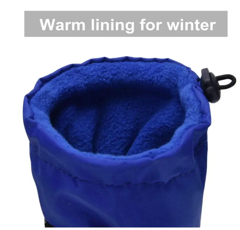 Уличные длинные ботинки для собак 100% водонепроницаемая обувь больших на