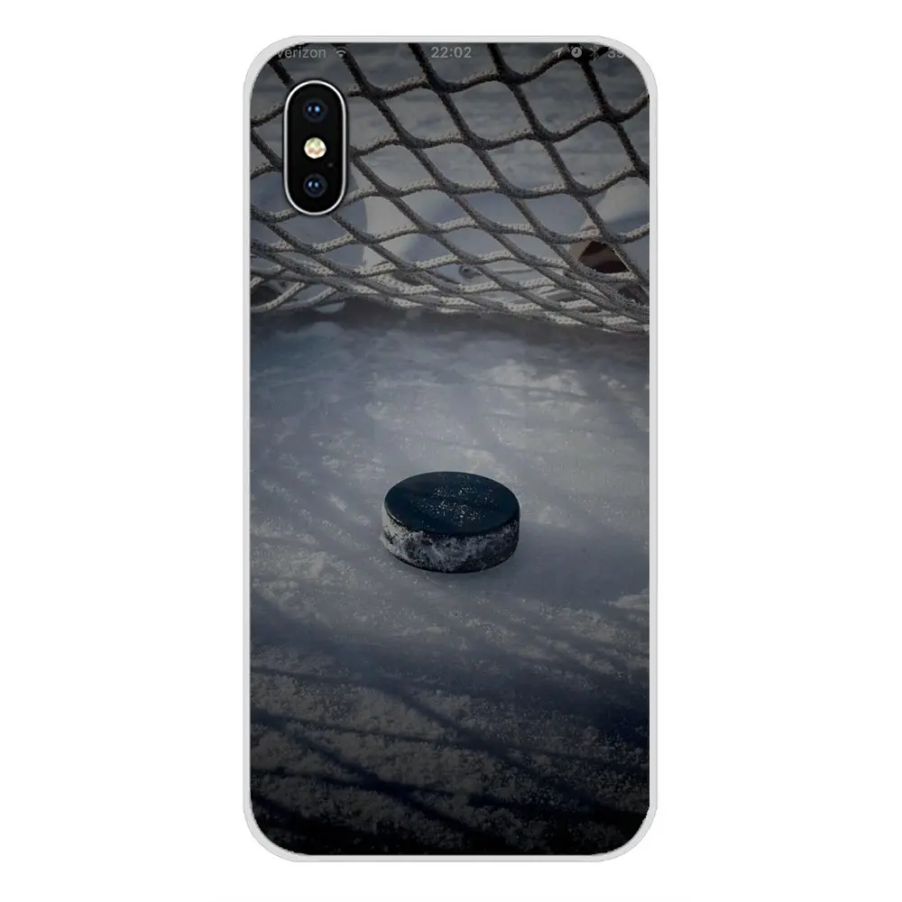 i love ice Hockey Accessories Phone Cases Covers For Sony Xperia Z Z1 Z2 Z3 Z5 compact M2 M4 M5 E3 T3 XA Huawei Mate 7 8 Y3II | Мобильные