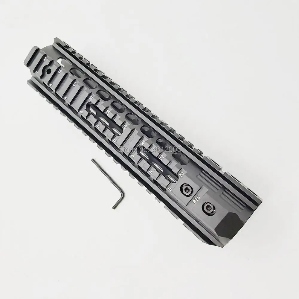 9 дюймов Quad Rai для ar15 ar15 handguard 4-weaver/Пикатинни карабин плавающий Handguard qd-вертлюг корпус M4 M16