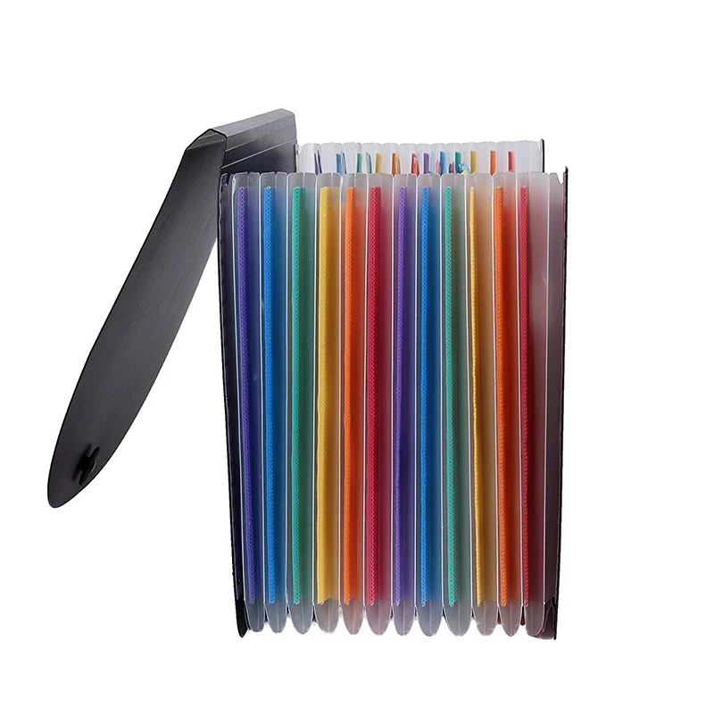 Расширяющаяся папка для файлов формата А4 с буквенным размером портативный