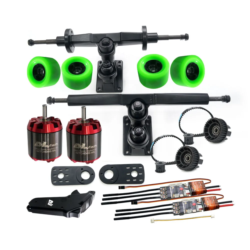 Электрический скейтборд Maytech комплект преобразования сенсорный 6374 мотор 6355 Внешний пульт дистанционного управления 2,4 ГГц контроллер SuperESC