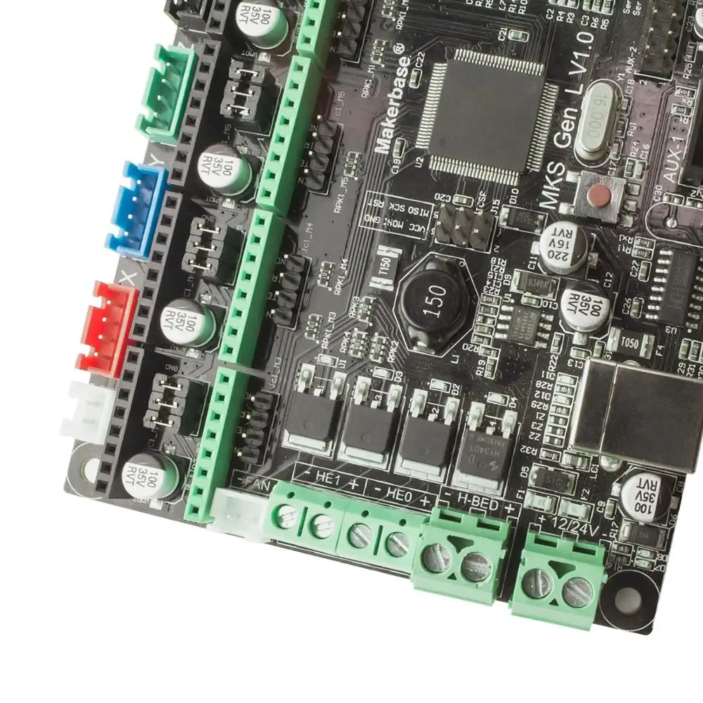 Материнская плата SIMAX3D MKS Gen L V1.0 Smoothieware Marlin 2 0 управления TMC2208/TMC2100 Uart Mode TMC2130 режим
