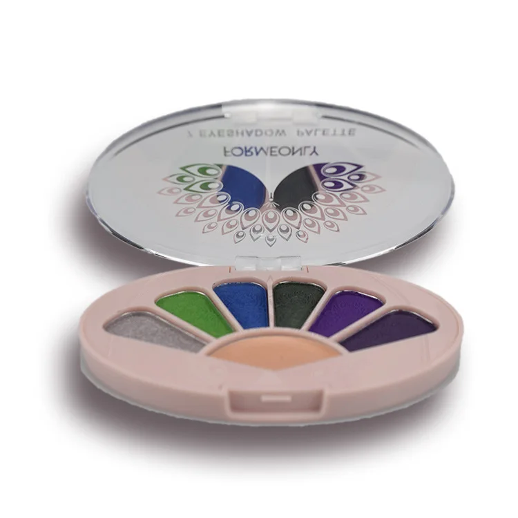 Новая палитра для макияжа 6 цветов теней век в стиле павлина матовая Обнаженная
