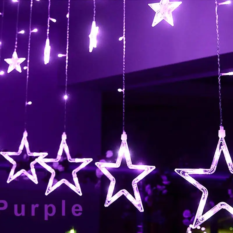 

Super Bright Fairy String Light Xmas Decor Curtain Romantic Landscape Lamp Fairy Light Durable Wedding Garden 138LED
