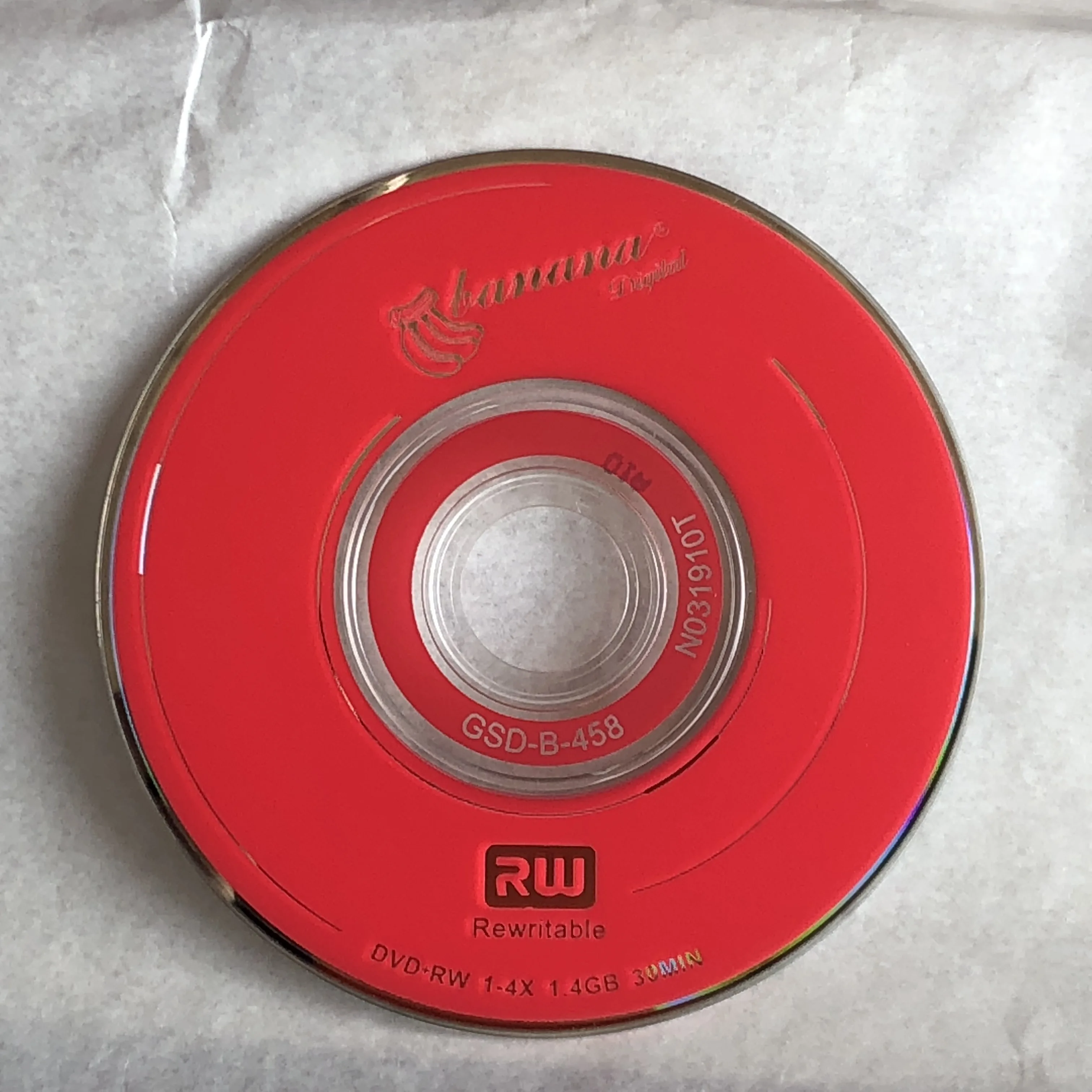 Оптовая продажа 10 дисков 8 см 1 4 ГБ 4X мини DVD + RW диски|Носители для аудио- и