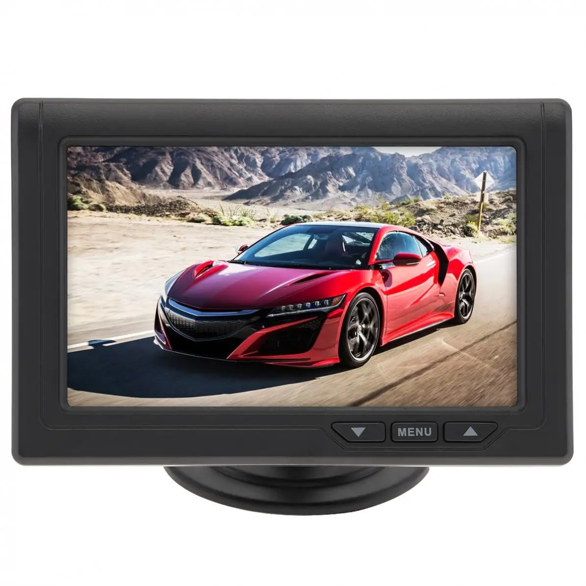 Универсальный автомобильный монитор HORIZON 4 3 дюйма TFT LCD 480x272 16:9 экран 2-полосный
