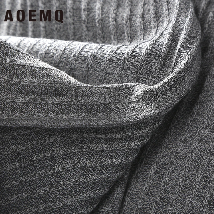 AOEMQ хлопковые пальто винтажные серые кардиганы пальто Англия High Street Панк пальто тонкие осенние полосатые прямые жилеты одежда