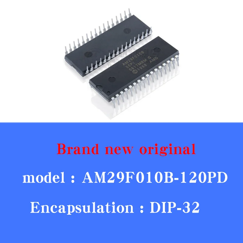 

5/pcs Lot AM29F010B-120PD DIP-27 Brand new original Memory IC chip