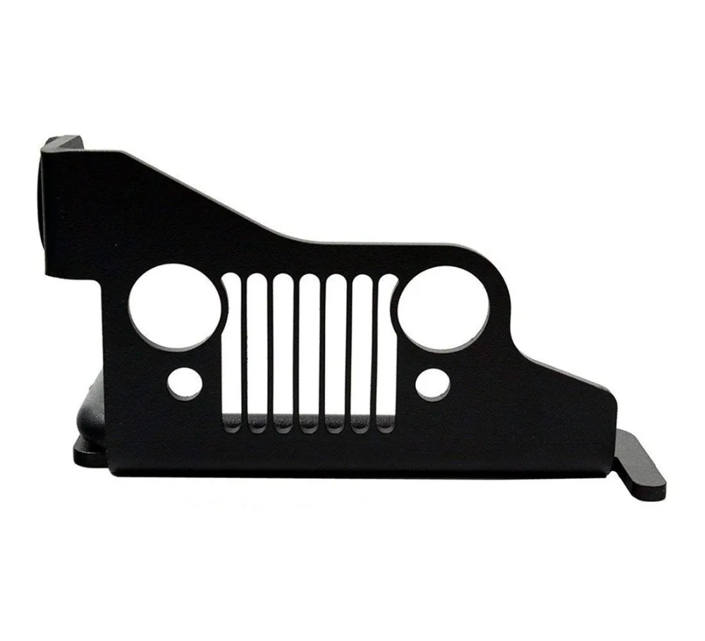 Однотонные окисленные железные передние колышки для ног черная Порошковая