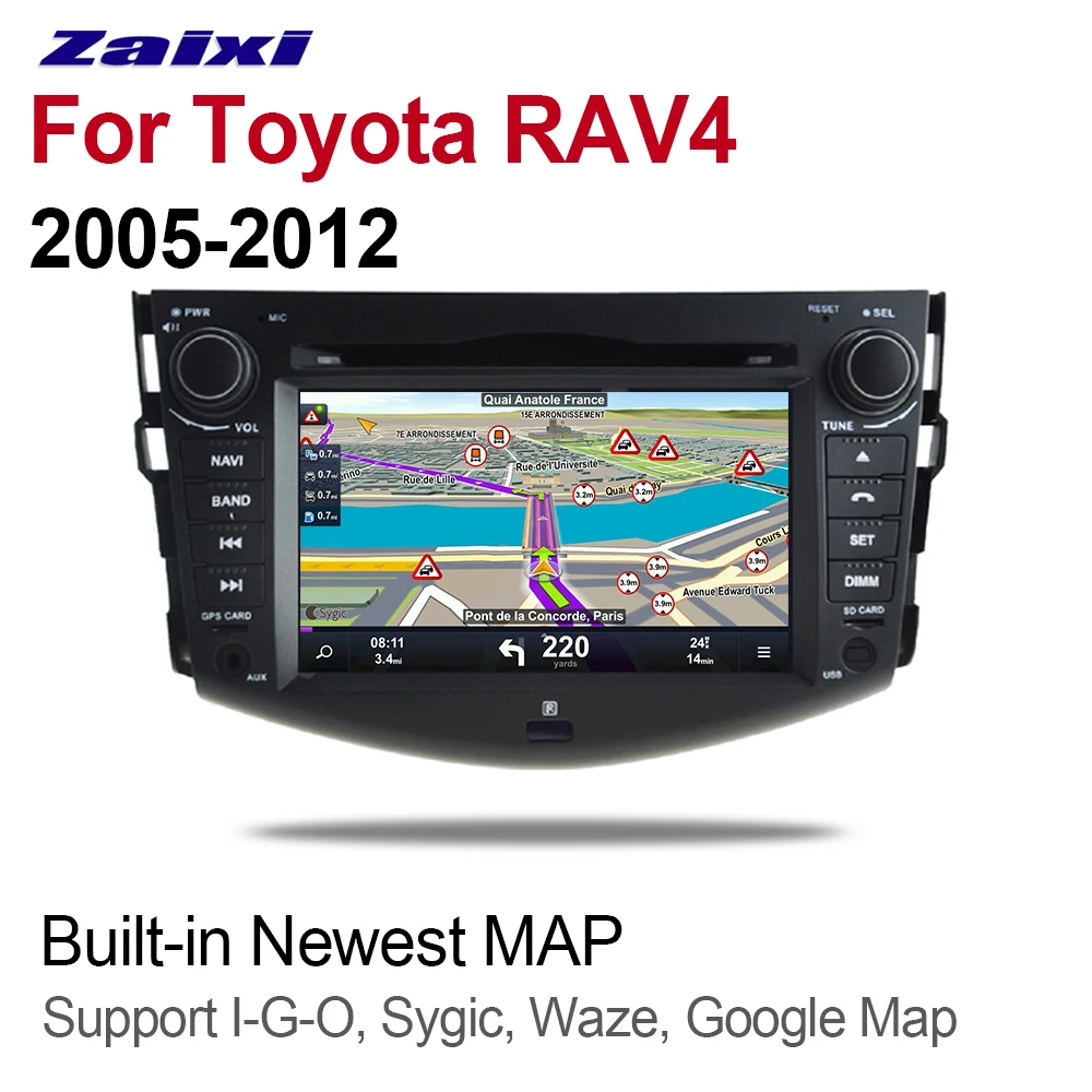 Автомобильный GPS навигатор для Toyota RAV4 RAV 4 2005 ~ 2012 мультимедийная система радио