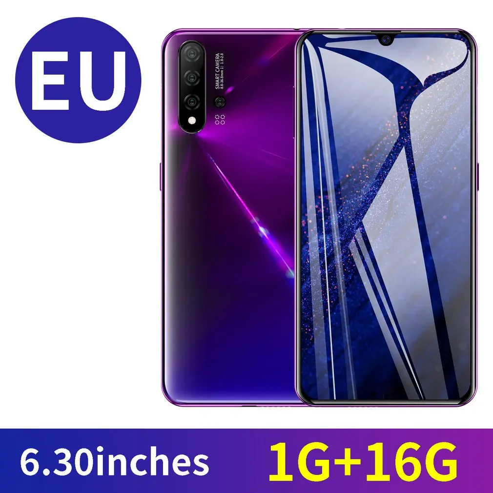 

N5 Pro Large Screen 6.3 Inch Water Drop Screen Smartphone 16/32G Memory Smart Mobile Phone Smartphone Unlock Cellphone