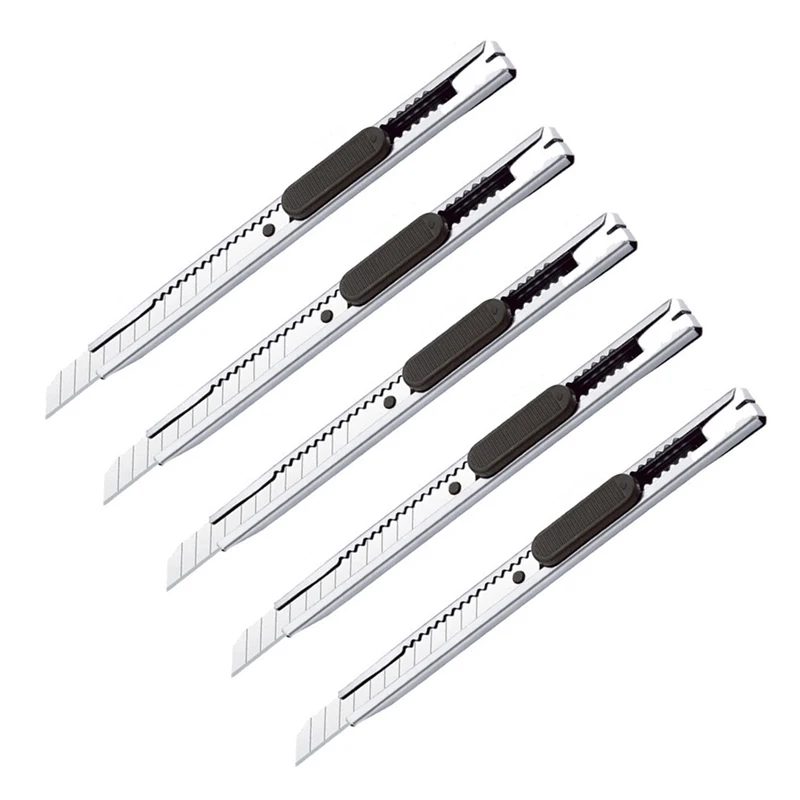 Silver 45 Degree Оснастка ручной работы острый бумажный студенческий офисный Выкл-ВЫКЛ лезвие резак нож открытый ремесло инструмент хобби канцелярские товары арт бокс пакет - Цвет: Silver 45 Degree