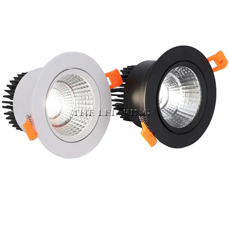 Dimmable LED Downlight COB Ceiling Spot Lighting 6W 9W 12W 15W Led Bulb Bedroom Kitchen Indoor ceiling recessed Lights | Освещение