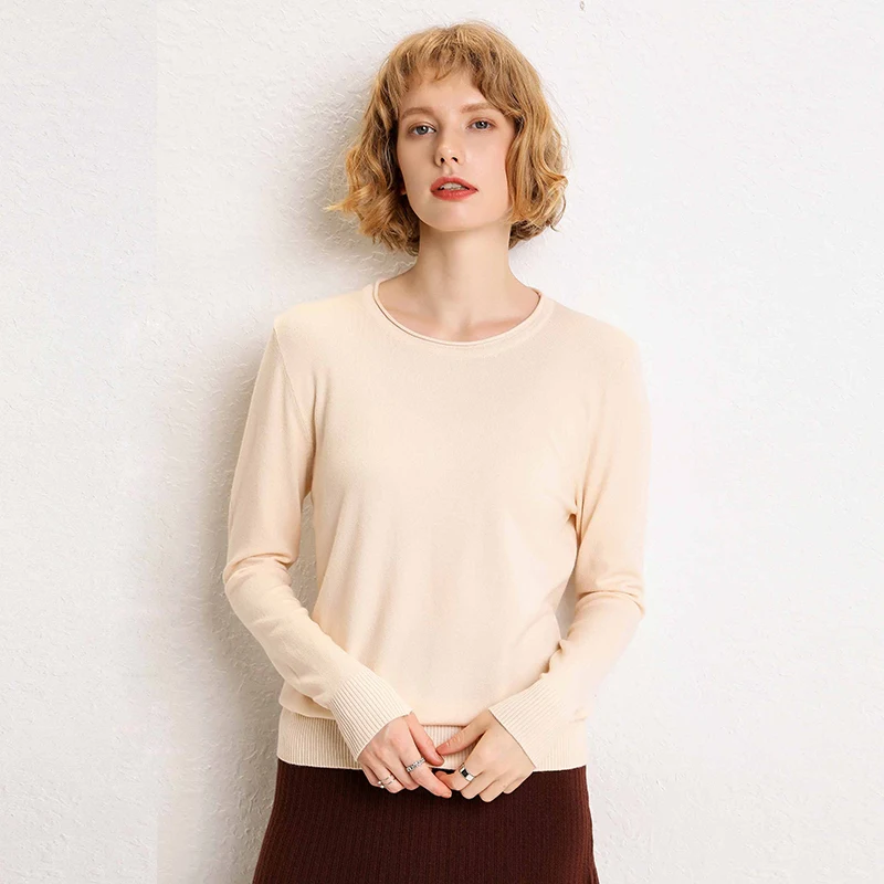 adishree 2019 woman winter 100% Cashmere sweaters and auntmun knitted Lady Pullovers High Quality Warm Female thickening O-neck | Женская
