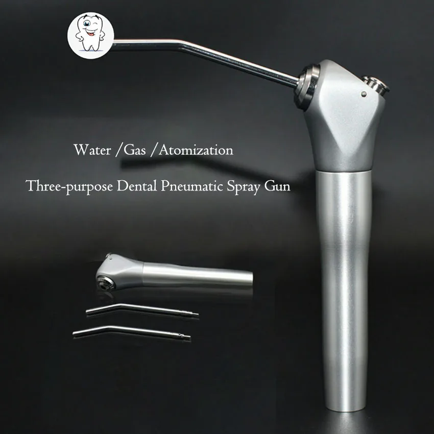 

Three-purpose Dental Spray Machine With 2 Nozzles Tip Oral Air Spray Water Gun Dental Teeth Whitening Care Equipment Tools