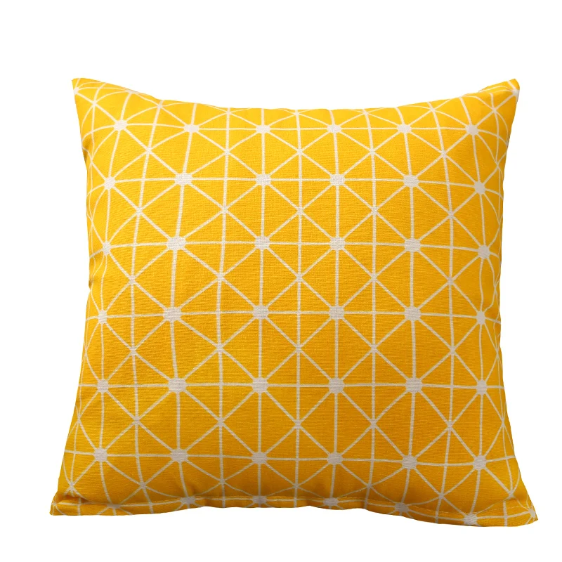 

Four Seasons Double-Sided Pillow Cushion Living Room Sofa Office Car Waist Simple Style Special Offer Pillowcase Inserts
