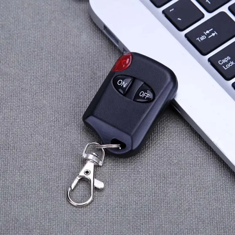 Мини карманный беспроводной пульт дистанционного управления 433 МГц 2 ключа