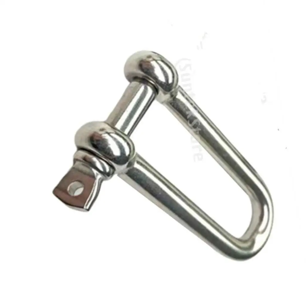

Long D-Shackle In 304 Stainless Steel, Mooring Buoy, 5mm/0.2'' For Boat