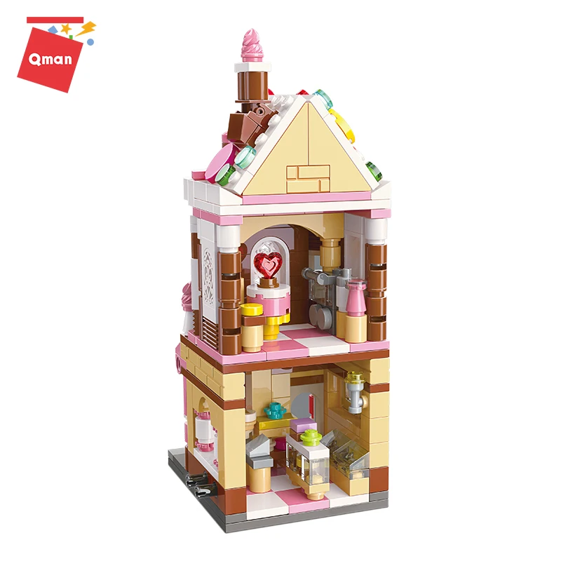 C0101 милый десерт дом строительные блоки игрушки для девочек детские подарки