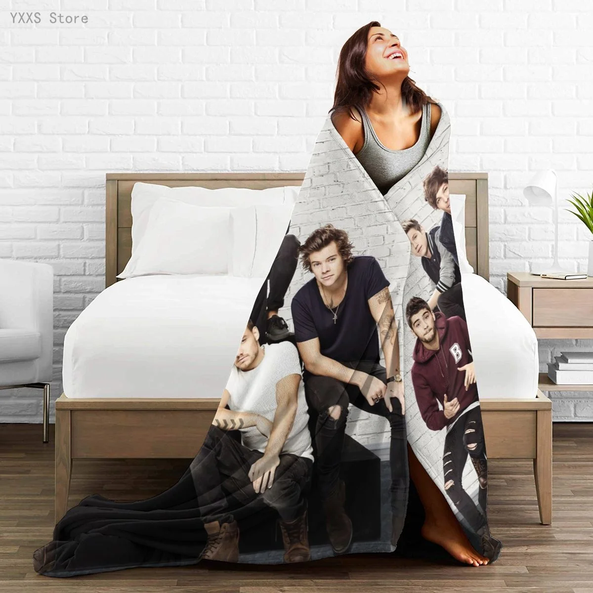 

Anime 3D printed Ultra-Soft Micro Fleece Blanket flannel throw Sherpa bedspread bedding sofa picnic fur soft blanket 300337310