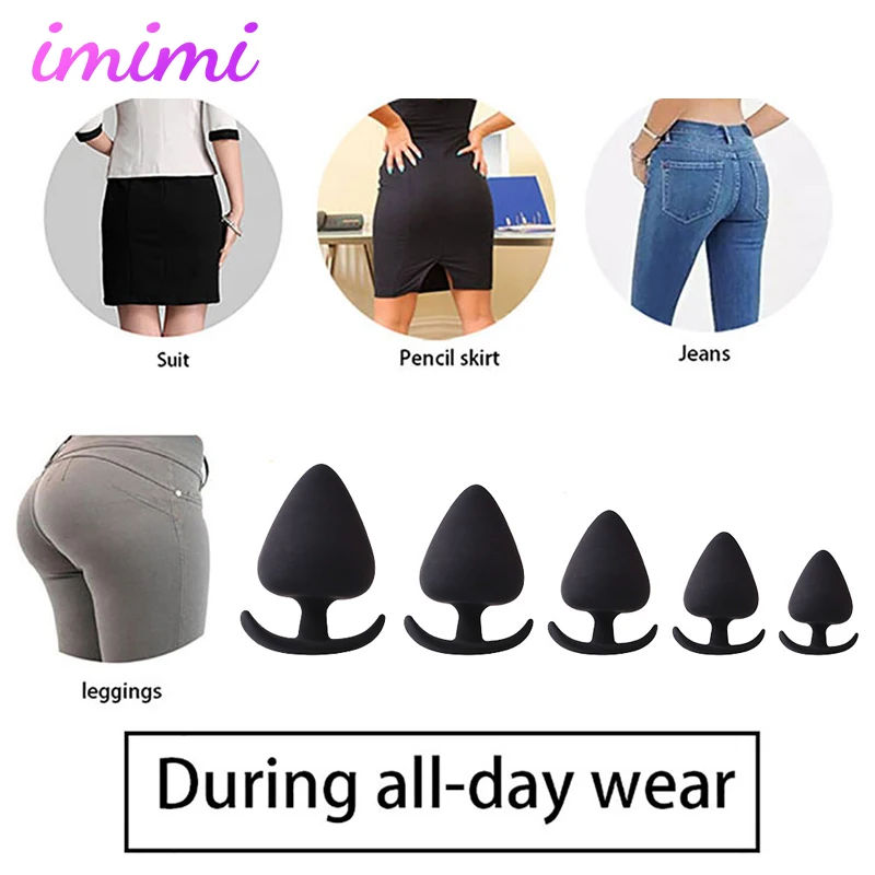 5 размеров супер большой анальный секс продукт 100% силиконовая огромная Анальная