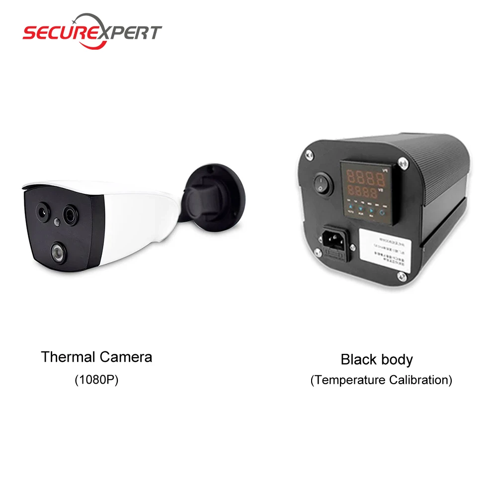 IP-камера с функцией распознавания лица и термометром | Безопасность защита