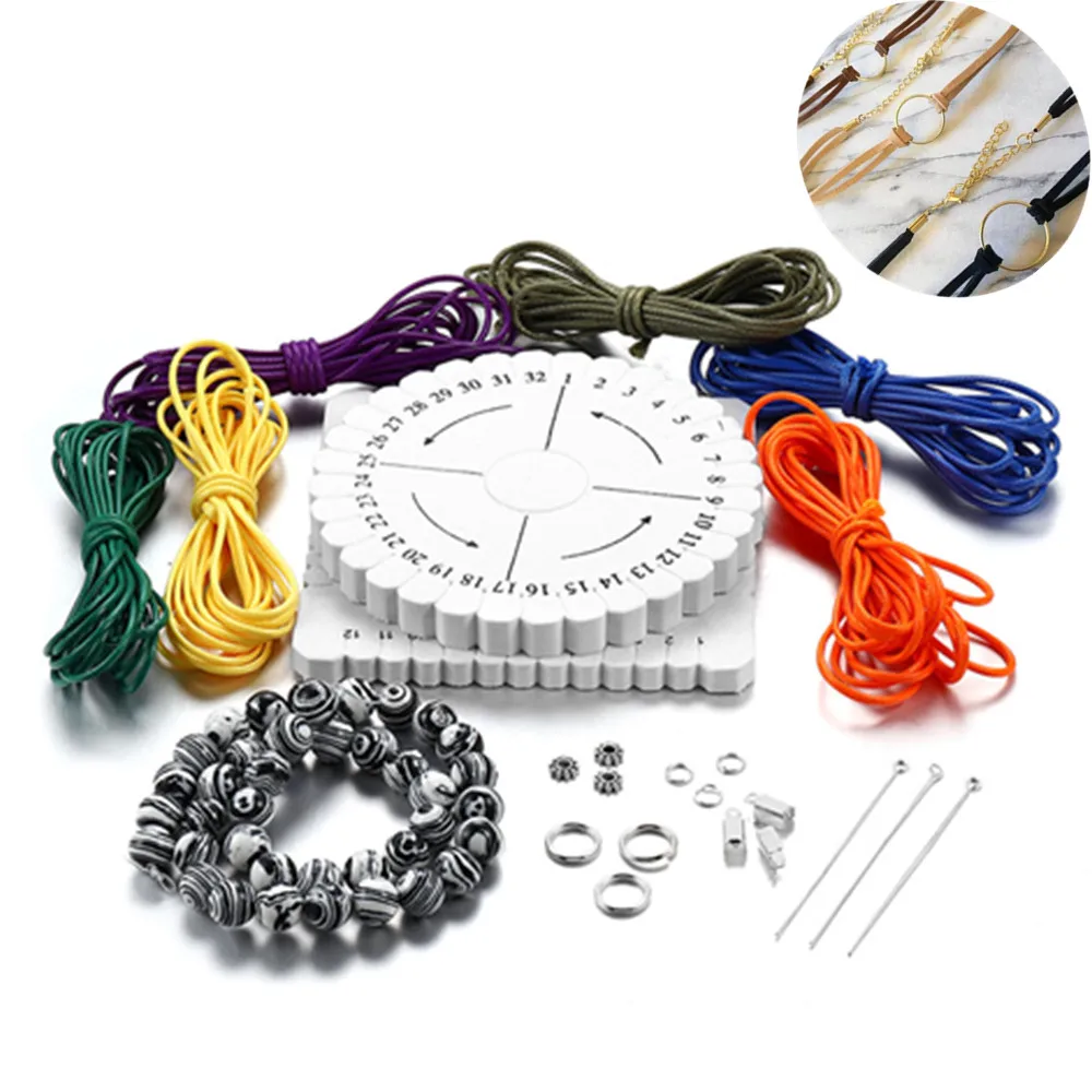 

630 шт./лот вощеный шнур для изготовления ювелирных изделий, набор хлопковых нитей, шнур для браслетов DIY, набор украшений, аксессуары