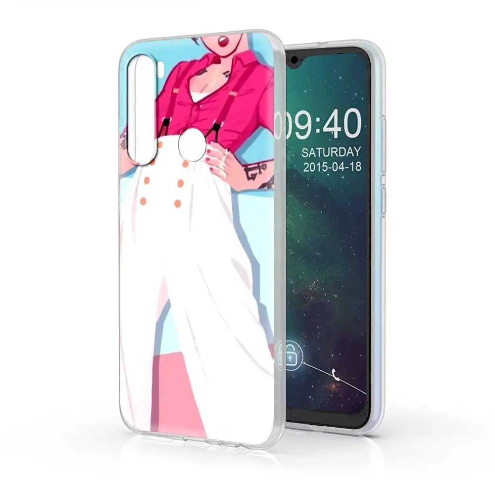 

1D Fine Line Harry Style Soft Case For Xiaomi Redmi Note 9S 9 8 Pro 8T 9T 7 9C 9A 7A 8A Translucent Shell Mobile Cover Sac